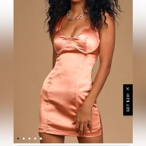 In Your Dreams Coral Dress 🪸